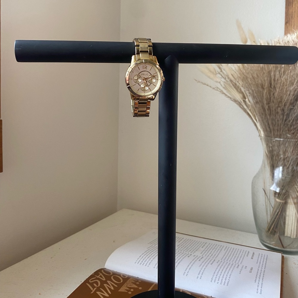 Metal jewelry bangles bracelet holder new black
